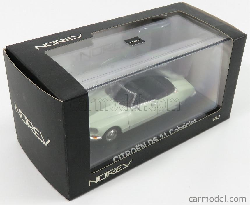 Norev 1/43 Citroën DS21 Cabriolet 1971 Bleu Crepuscule – Miniature De Collection