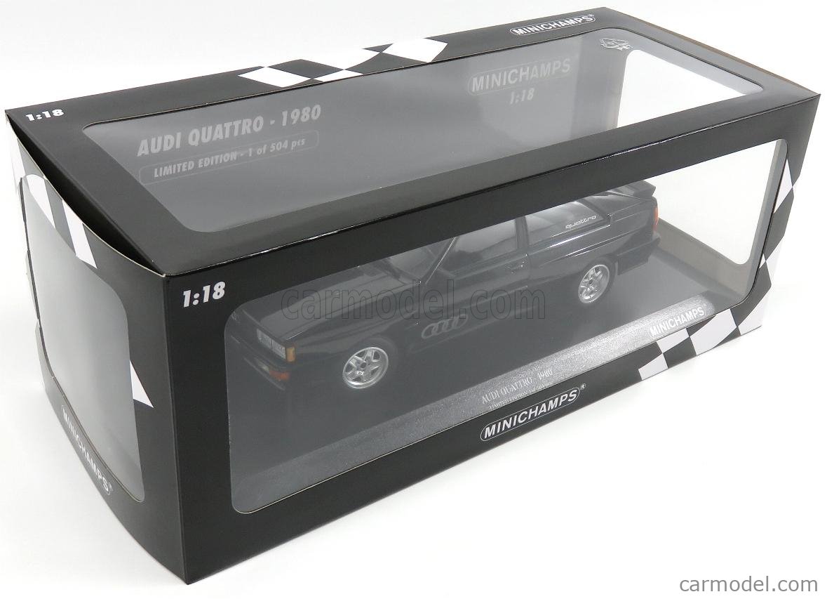 Minichamps 155016125 - AUD. Quattro Brown Metallic 1980