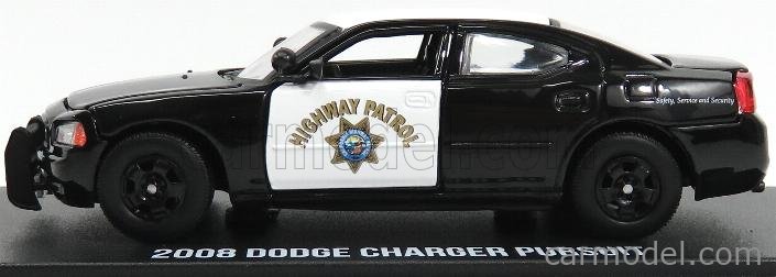 Dodge Charger Police California Highway Patrol 2008 Greenlight 1 43 Green86087 M for sale online 