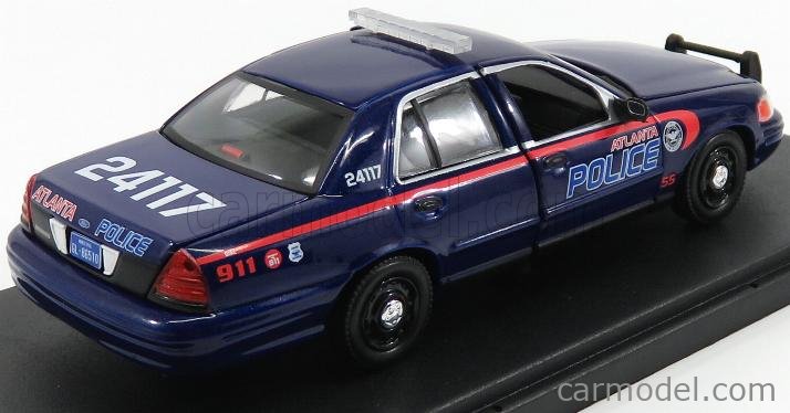 GreenLight 1/43 2001 Ford Crown Victoria Police Interceptor Atlanta Police 86510 