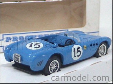 Ferrari 225 S Spyder Blue N 15 Le Mans 1952 by Progetto K 1:43 (PK003) - Default Title