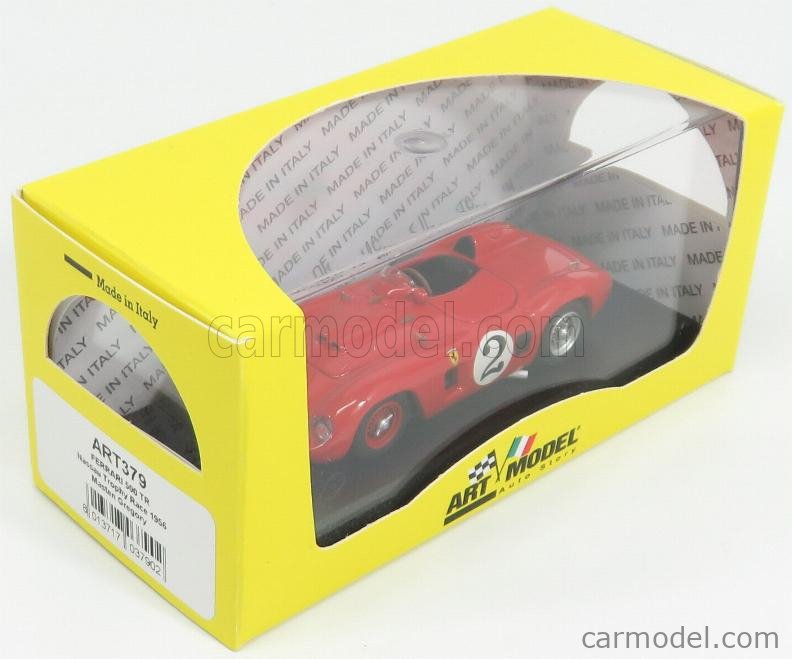Miniature Ferrari 500 TR #2 - Nassau Trophy Race 1956 - Échelle 1/43 - Model Art - Neuf