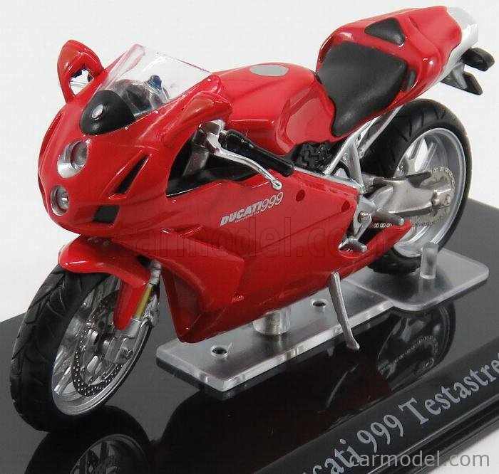 Scale model of a motorcycle 1:24 Ducati 999 Testastretta 