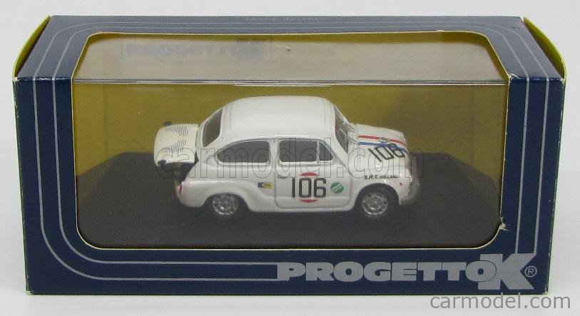 PROGETTO K PK144 Scale 1/43 | FIAT 600 ABARTH 1000 GR 5 NURBURGRING N ...