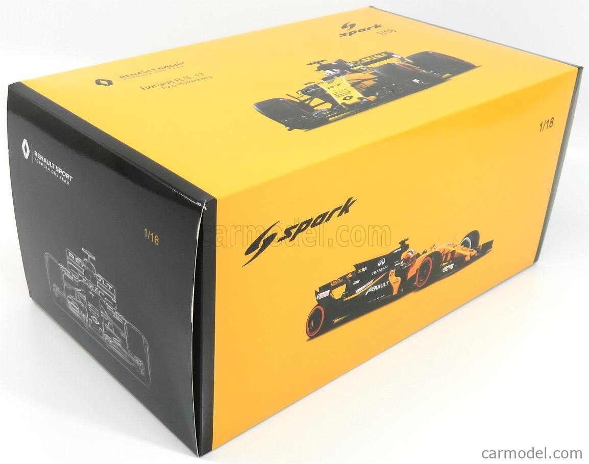 自動車 Spark 1/18Renault F1 bahraingp 2017 SPARK-MODEL 18S303 Masstab: 1/18 | RENAULT F1 RS17 N 27