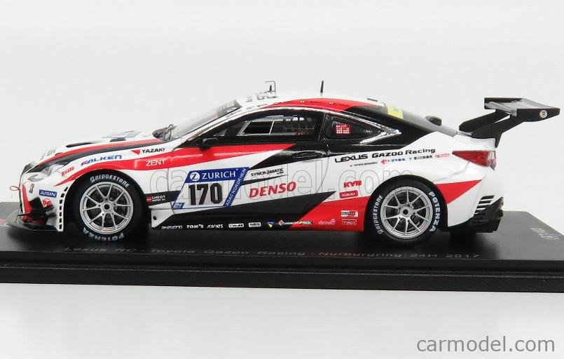 LEXUS - RC TEAM TOYOTA GAZOO RACING N 170 24h NURBURGRING 2017 T.IGUCHI -  T.MATSUI - N.GAMO - H.YABUKI