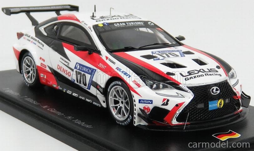 LEXUS - RC TEAM TOYOTA GAZOO RACING N 170 24h NURBURGRING 2017 T.IGUCHI -  T.MATSUI - N.GAMO - H.YABUKI