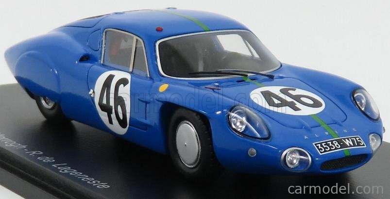 Décalcomanies Alpine A110 #95 Rallye Des Cévennes 1965 - Échelle 1:43 - Neuf