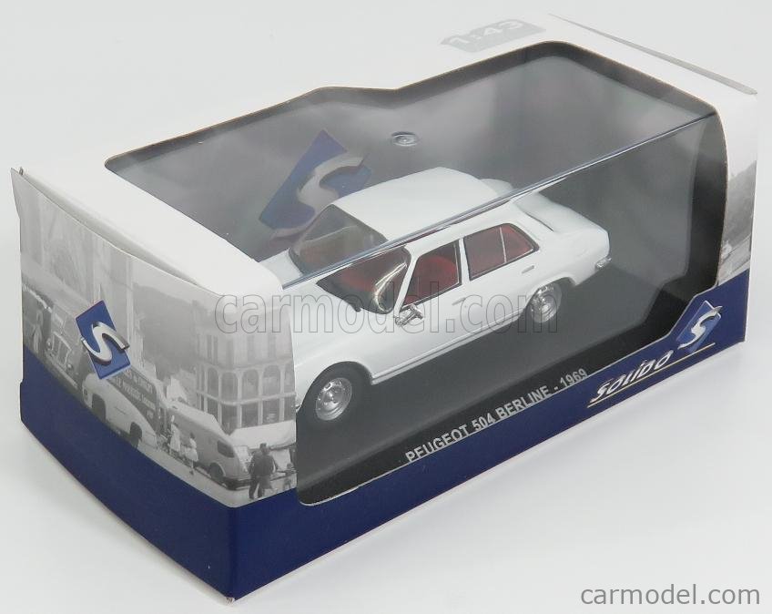 Solido Confradis 1/43 Scale Diecast 0004 - Peugeot 504 Fire - Red