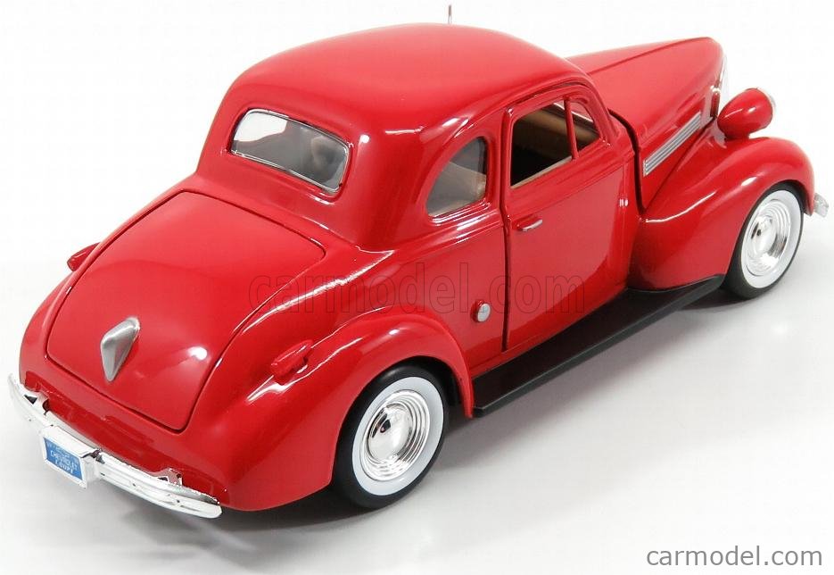 MOTOR-MAX 73247R Scale 1/24 | CHEVROLET COUPE 1939 RED