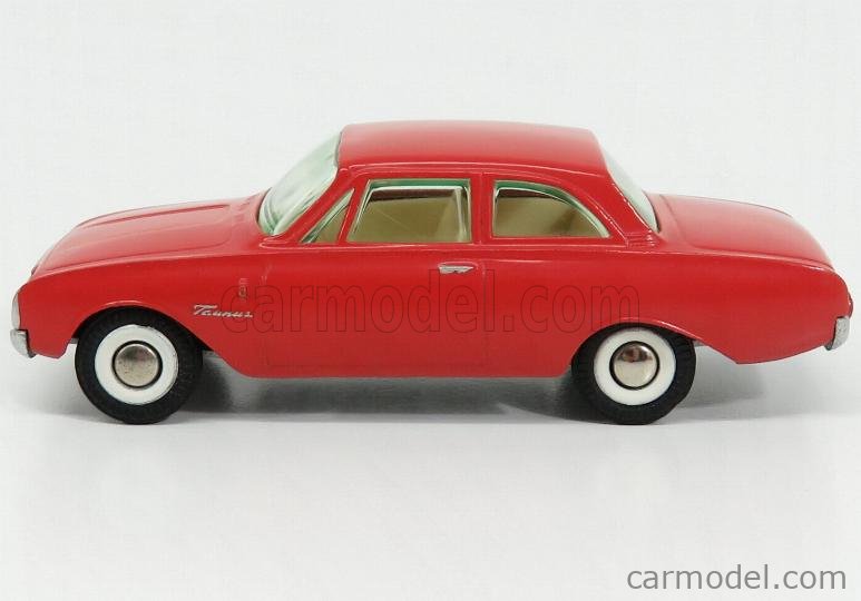 Tekno テクノ　No826 フォード・タウナス １７Ｍ ６１年 デンマーク製 ブラック／ホワイトルーフ