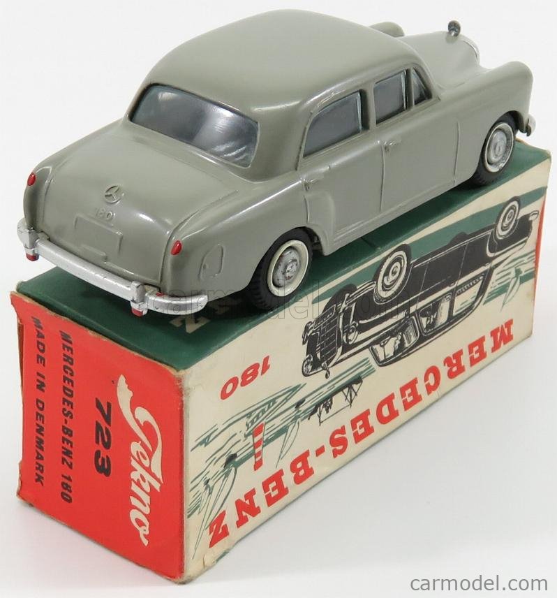 TEKNO 723-0 Scale 1/43 | MERCEDES BENZ 180 1957 GREY