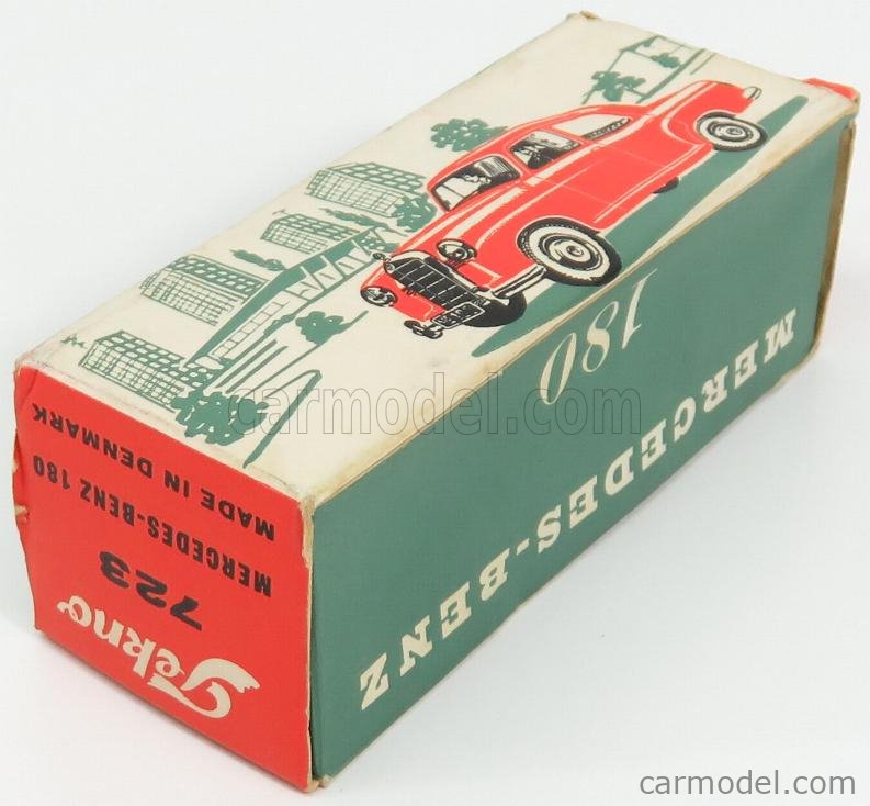 TEKNO 723-0 Scale 1/43 | MERCEDES BENZ 180 1957 GREY