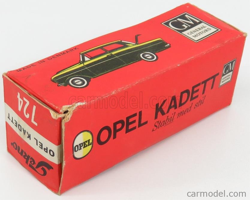 TEKNO 7240 Scale 1/43 OPEL KADETT LIGHT GREEN