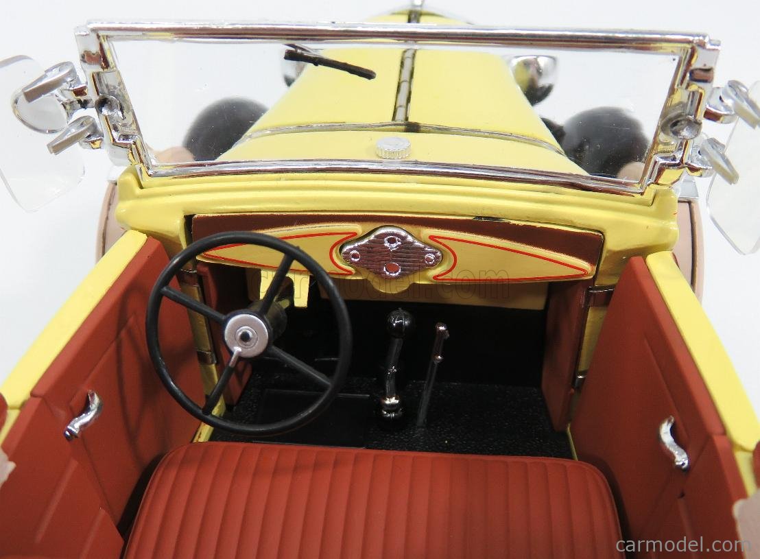 Ford Model A Tudor Del 1931 In Scala 1:18 &ndash; Colore Giallo Bronson Di Sun Star