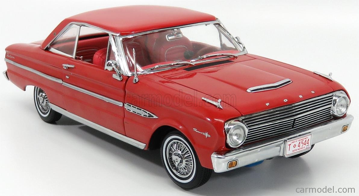 Modèle Réduit 1:43 Ford Falcon Futura 1964 Rouge - Collection Edicola - Neuf Dans Sa Boîte