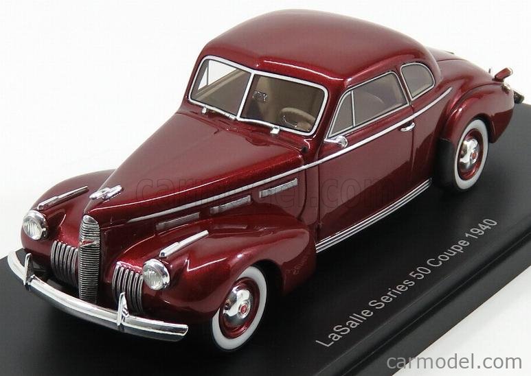 La Salle Series 50 Coupe 1937 (dark red) - Die-cast model - Neo Models