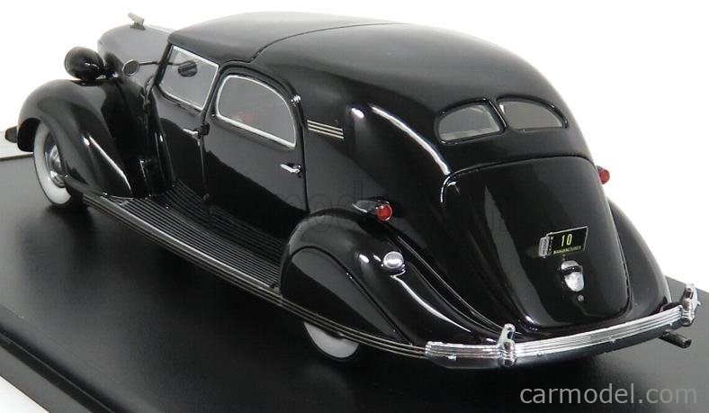 Neo 46766-chrysler imperial c-15 baron town car black 1937 1/43 