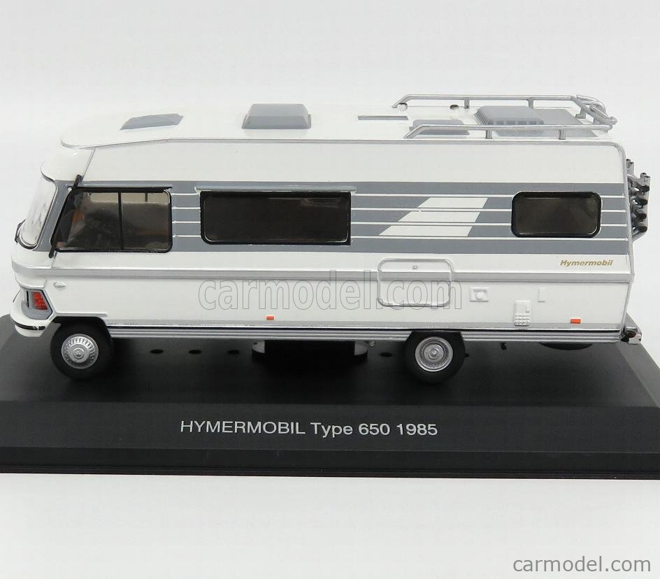 Ixo Mercedes-Benz Hymermobil Type 650 Hymer Wohnwagen Camping 1985 1/43 Modell Auto mit individiuellem Wunschkennzeichen