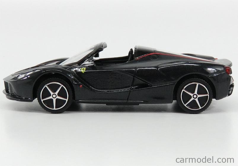 Ixo Supercars collection black La ferrari Aperta car 1:43 scale diecast model