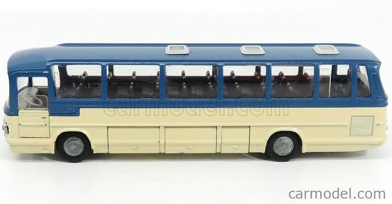 TEKNO 950 Scale 1/50 | MERCEDES BENZ O302 AUTOBUS BLUE CREAM