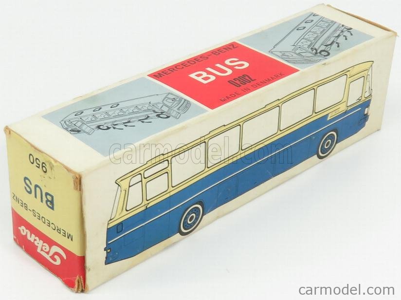TEKNO 950-3 Scale 1/50 | MERCEDES BENZ O302 AUTOBUS PTT