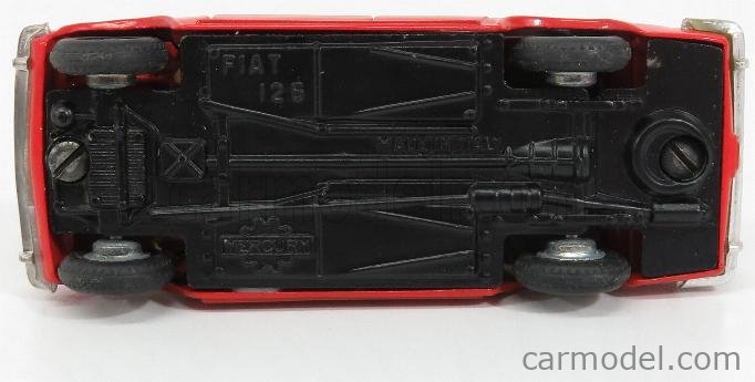 MERCURY-ITALY 25 Scale 1/43 | FIAT 125 BERLINE 1967 RED