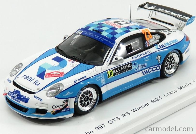 SPARK-MODEL S5160 Scale 1/43 | PORSCHE 991 997 GT3 RS TEAM R.DUMAS N 23 ...