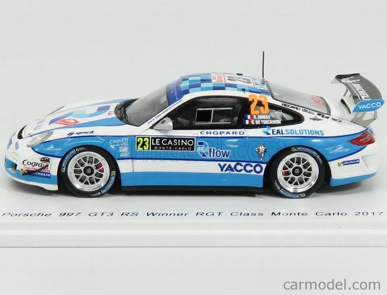 SPARK-MODEL S5160 Scale 1/43 | PORSCHE 991 997 GT3 RS TEAM R.DUMAS N 23 ...