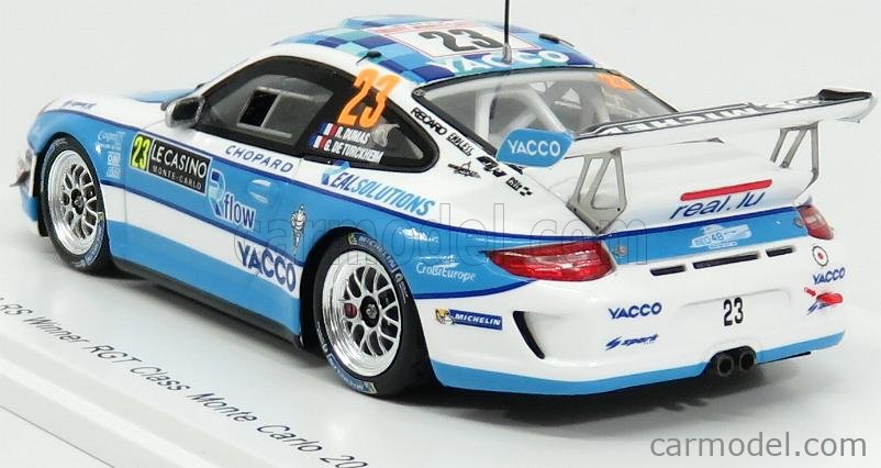 SPARK-MODEL S5160 Scale 1/43 | PORSCHE 991 997 GT3 RS TEAM R.DUMAS N 23 ...