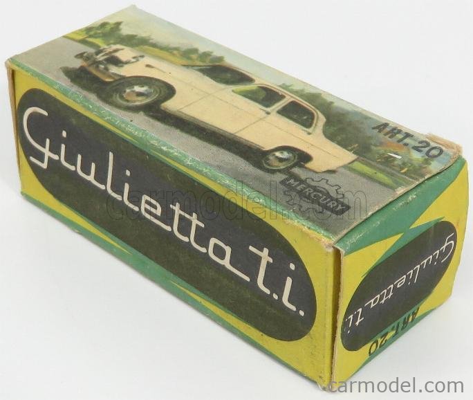 MERCURY-ITALY 20 Scala 1/45 | ALFA ROMEO GIULIETTA TI BLUETTE