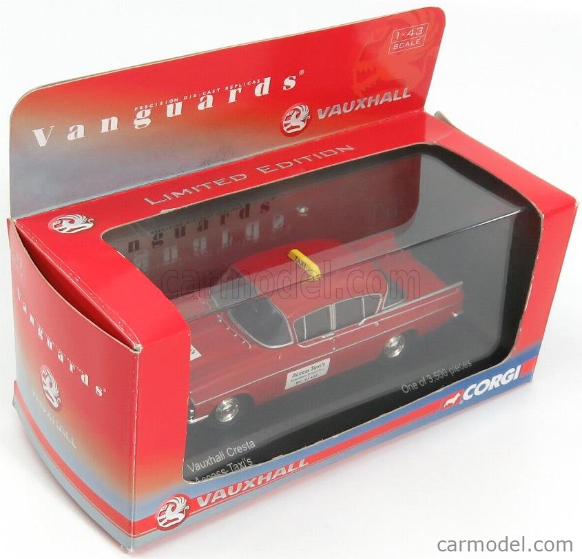 Vanguards 1/43 VA06409 – Vauxhall Cresta Taxi – Modèle Réduit Diecast – Occasion