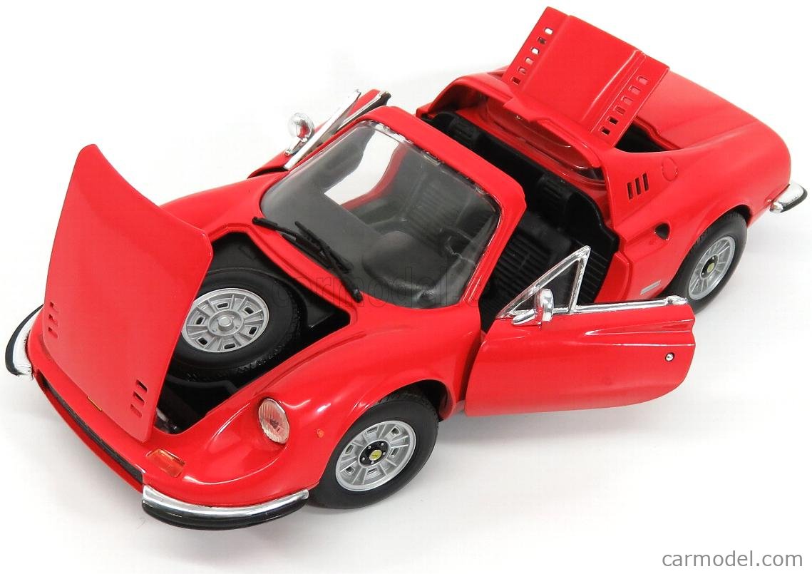 Hot Wheels Ferrari Racer DINO 246 GT Red #44 New old stock