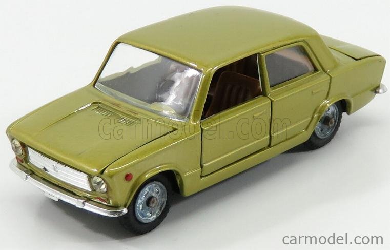MEBETOYS MATTEL A16 Scale 1/43 | FIAT 124 BERLINE YELLOW MET