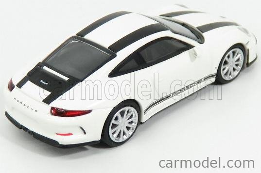 Porsche 911 991 R Coupe 2016 – Spark 1:18 – Résine Blanche – Edition Limitée