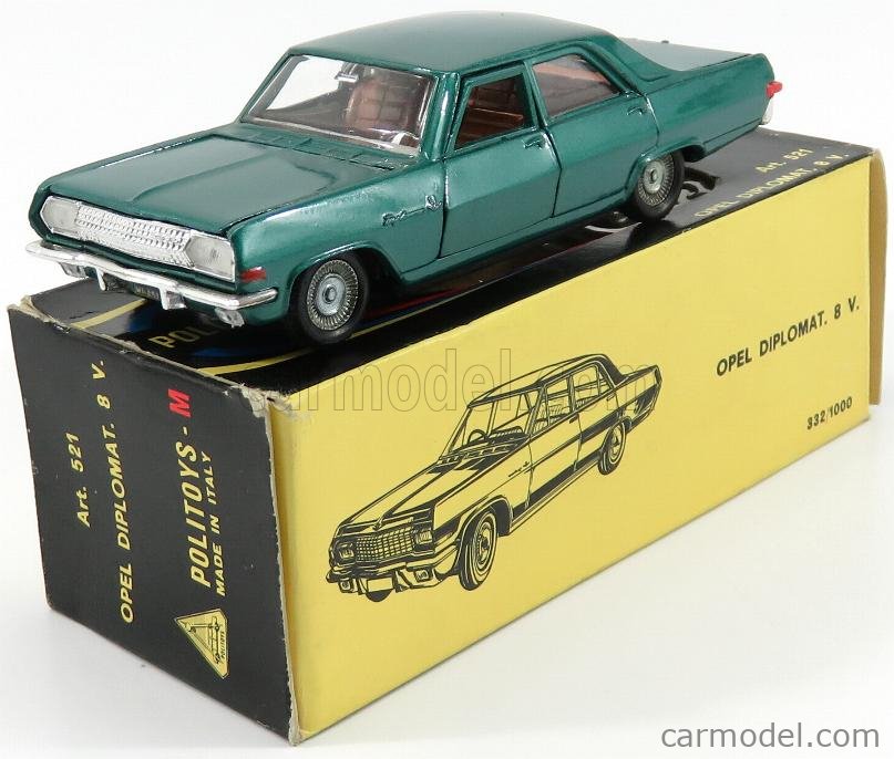Lot De Voitures Anciennes Politoys - Échelle 1:43 - Supercars - Voir Photos