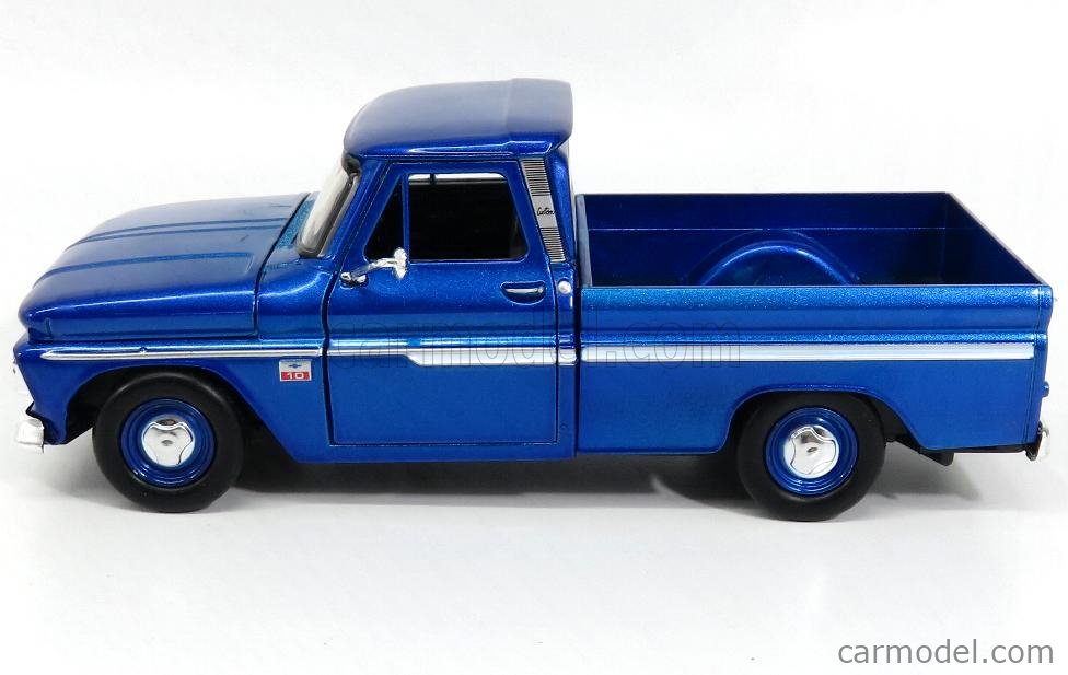 MOTOR-MAX 73355BLM Scale 1/24 | CHEVROLET C-10 FLEETSIDE PICK-UP 1966 ...