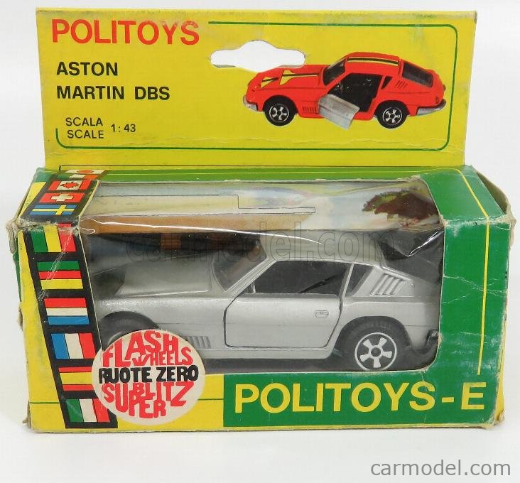 POLITOYS - Aston Martin DBS - silber - top Rarität (Gebraucht) in