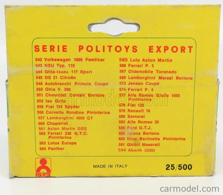 Politoys 1/43 - Aston Martin DBS Grise 561 - FR