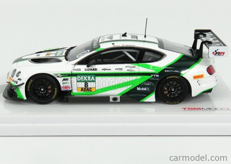 Truescale Bentley Continental GT3 #8 'Team Abt' ADAC GT Masters 2016 1/43 Scale 
