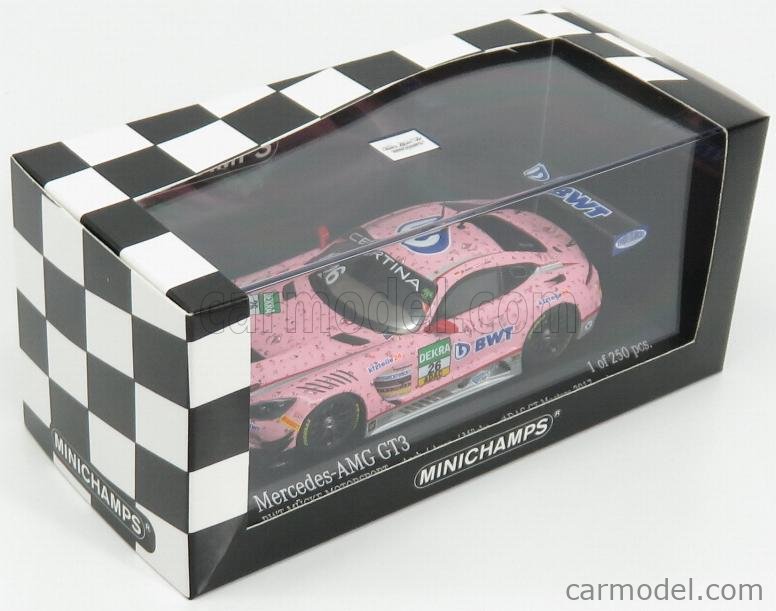 SLS AMG GT3 45th Anniversary 2016 Model Car Gray 143 Scale
