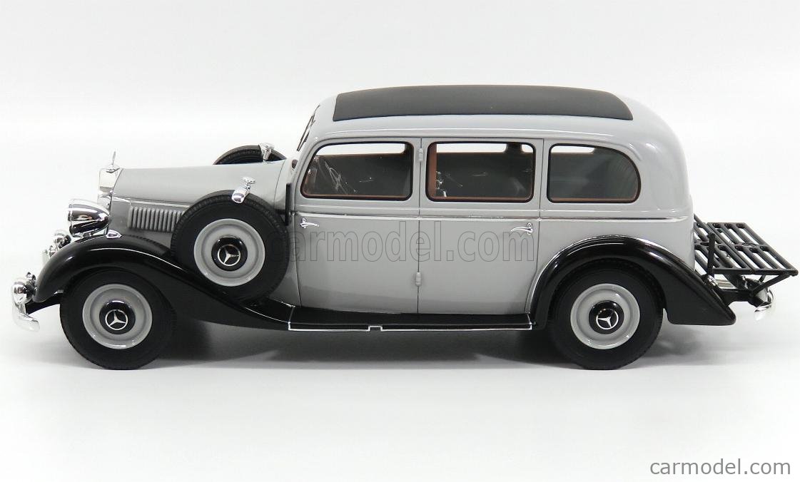Mercedes 260D Pullman 1937  hellgrau/schwarz   1:18 BOS  >>NEW<< 