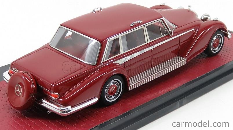 Matrix Scale Models Mx51302 121 Scale 1 43 Mercedes Benz 600 W100 Buchmann Buchmann 1980 Red