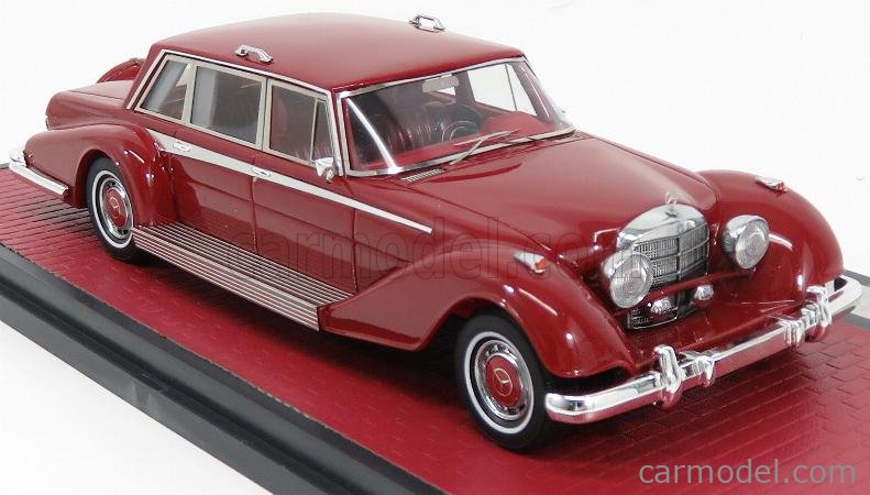 Matrix Scale Models Mx51302 121 Scale 1 43 Mercedes Benz 600 W100 Buchmann Buchmann 1980 Red