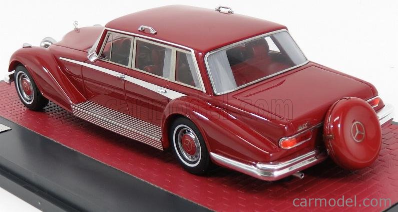 Matrix Scale Models Mx51302 121 Scale 1 43 Mercedes Benz 600 W100 Buchmann Buchmann 1980 Red