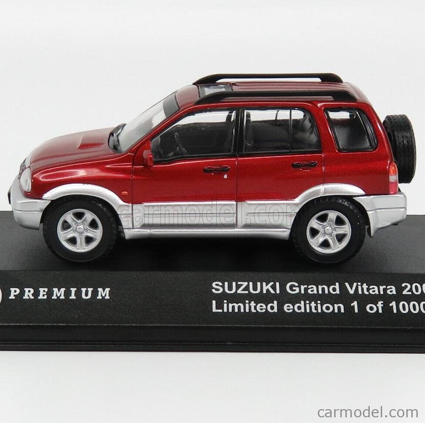 Suzuki Grand Vitara 2001 Red Diecast 1:43 Triple9 