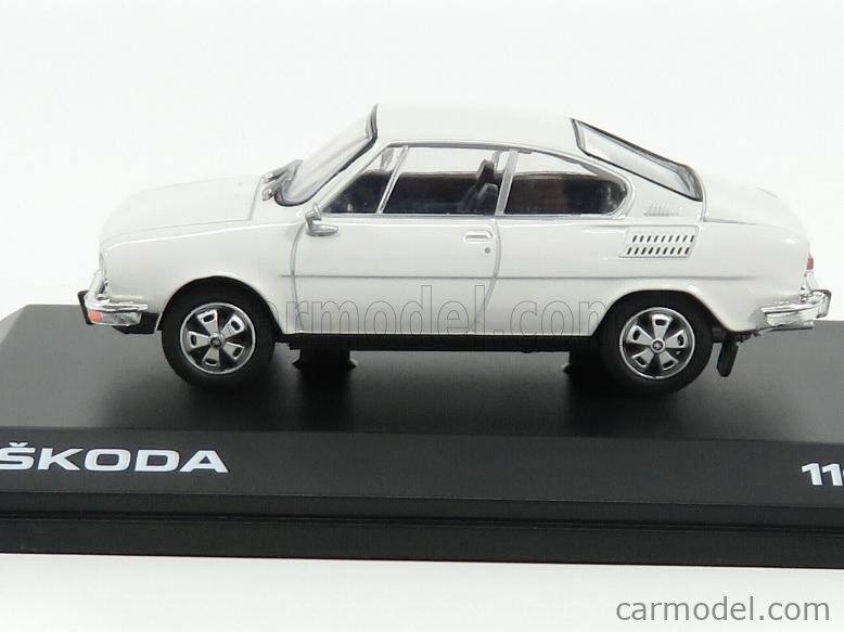 Skoda 110R Coupe 1980 Gray White ABREX 1:43 143ABS707EH 