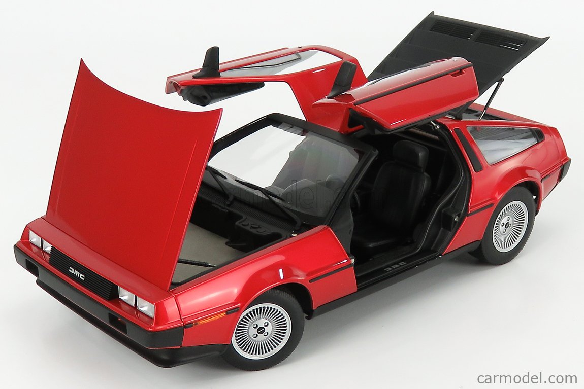 AUTOART 79918 Scale 1/18 | DELOREAN DMC-12 1981 RED MET