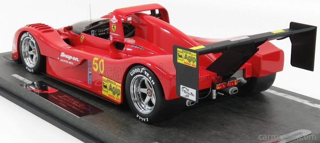 FERRARI - 333SP TEAM TIC-TAC N 50 WINNER IMSA ROAD ATLANTA 1994 J.COCHRAN -  CON VETRINA - WITH SHOWCASE