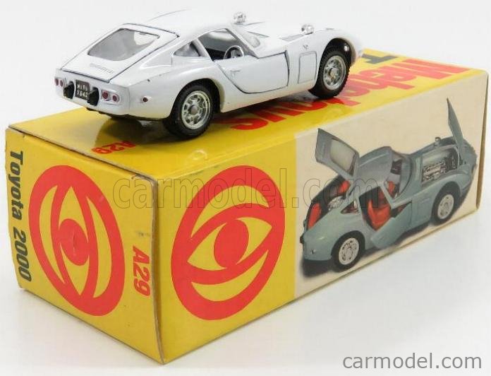 MEBETOYS MATTEL 6617 Escala 1/43 | TOYOTA 2000GT 1967 YELLOW MET